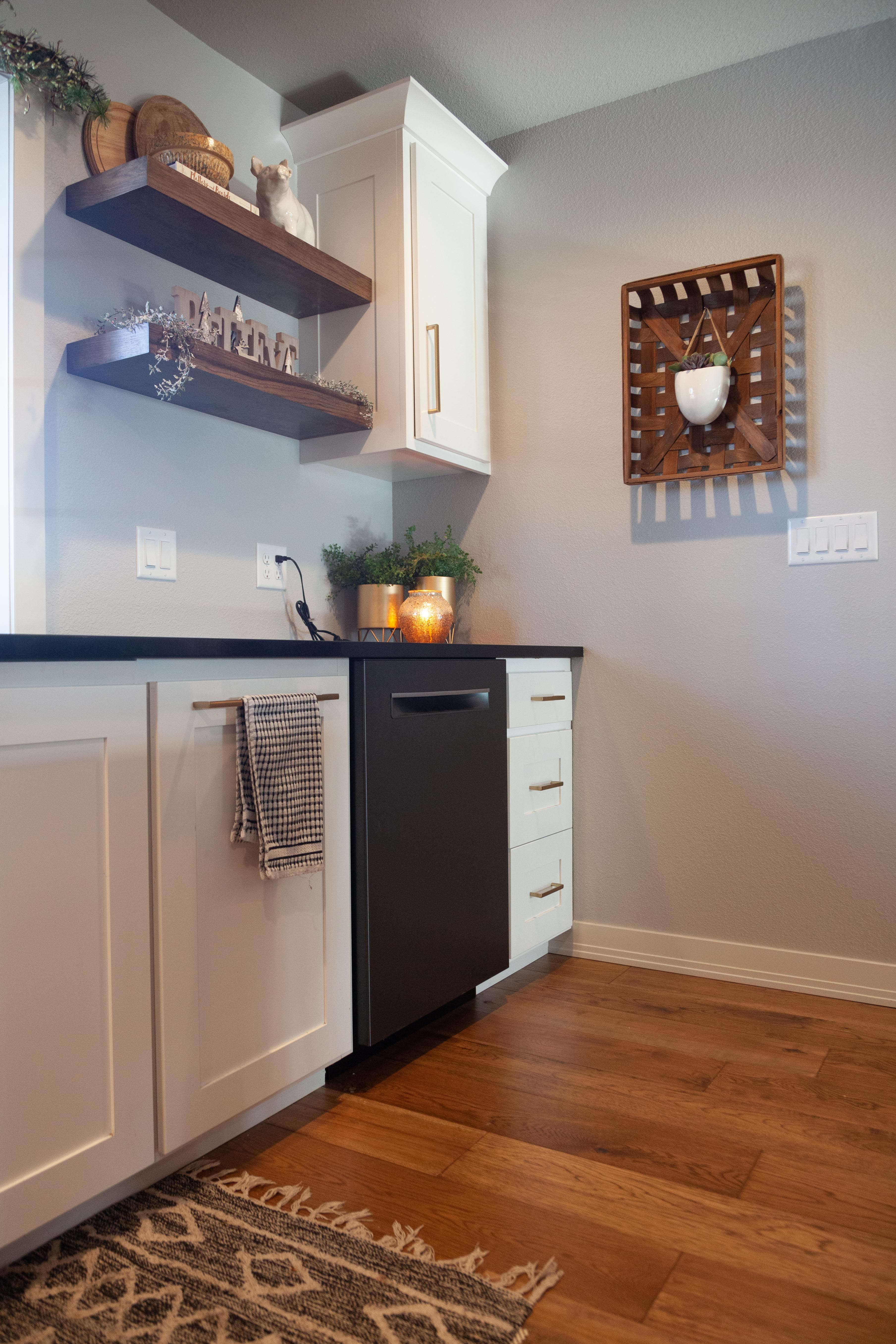 Open concept kitchen
